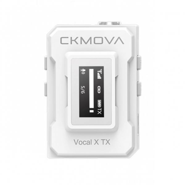 Microphone for radio system CKMOVA Vocal X TXW (White)