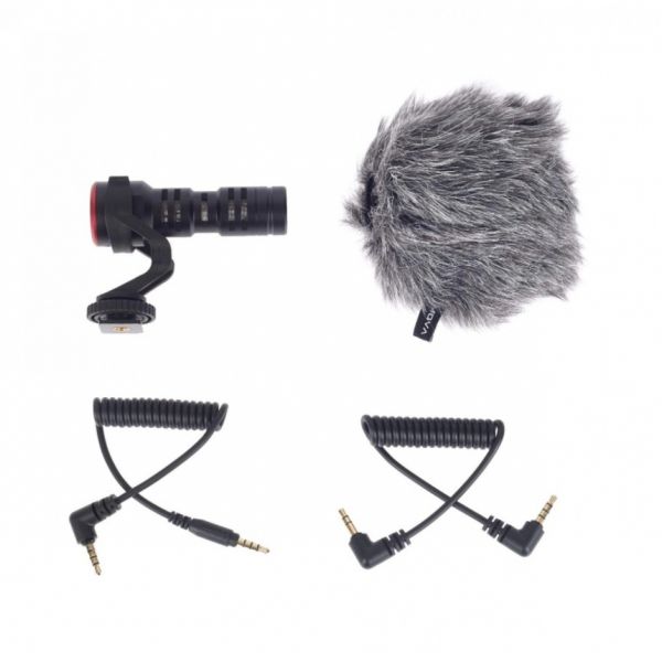 Microphone set for gadgets CKMOVA MST3 (microphone, light, tripod)