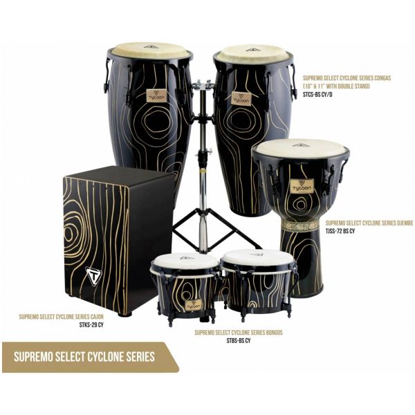 TYCOON TJSS-73 BS CY - Djembe with screw setting Tycoon